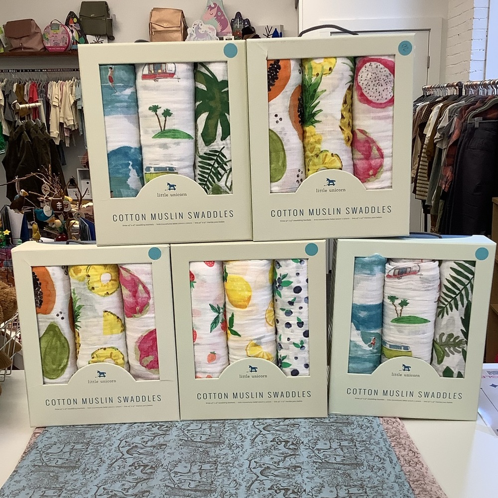 Cotton muslin swaddles